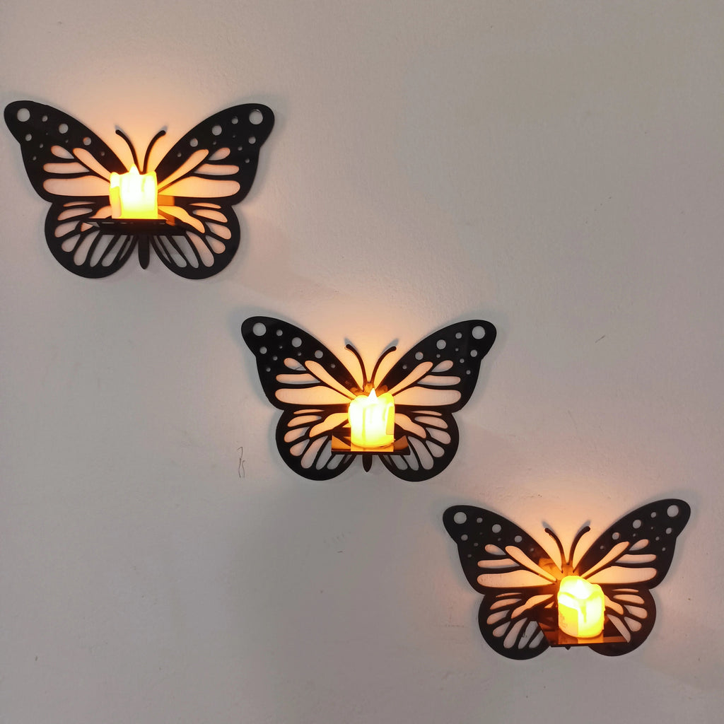 Decorative Butterfly Wall Shelf