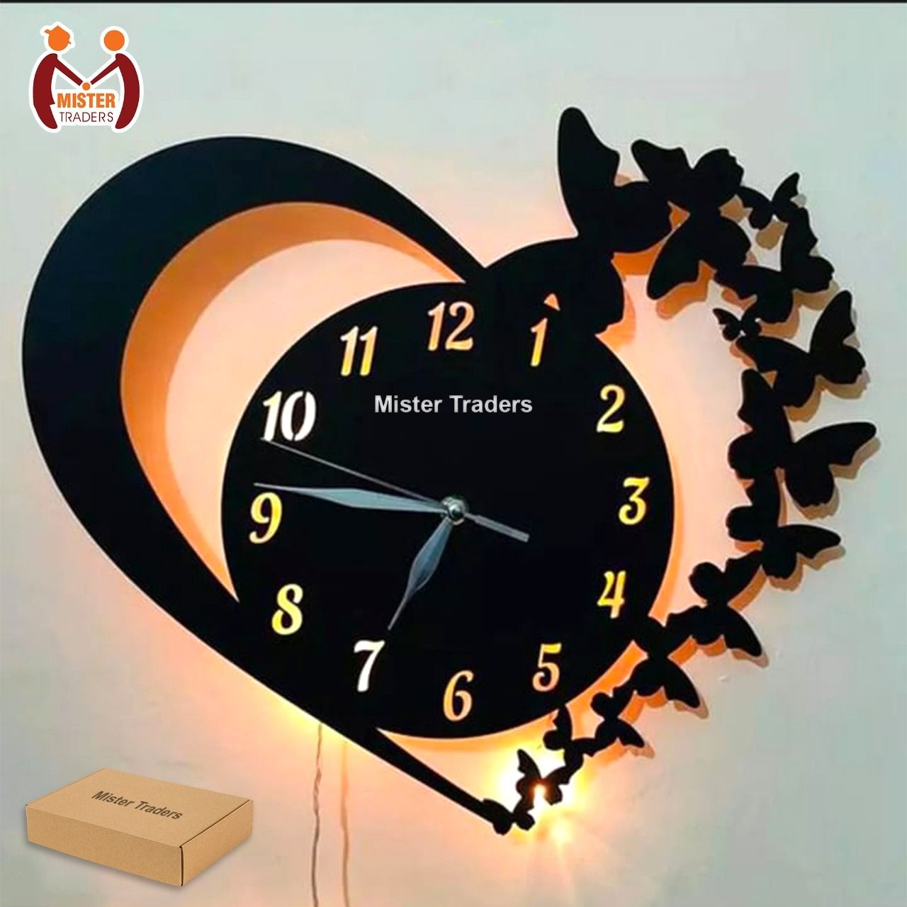 Wooden Wall Clock